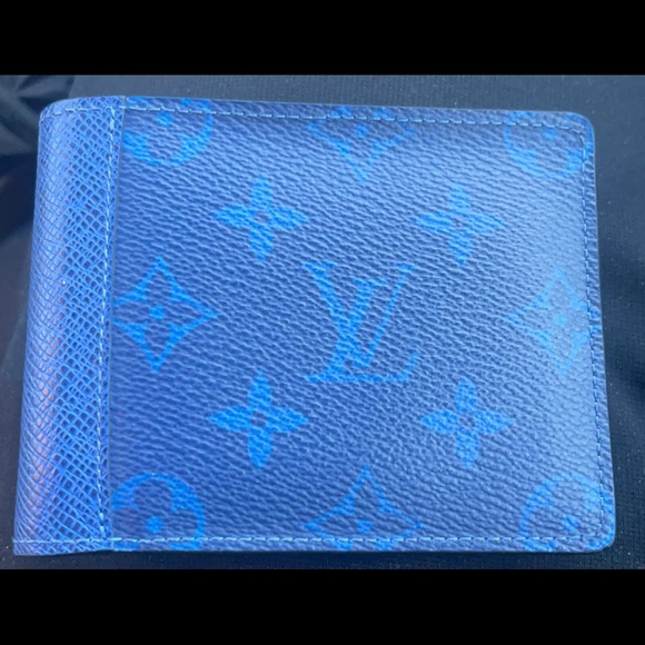 New Blue Louis Vuitton Men’s Wallet - Picture 2 of 6